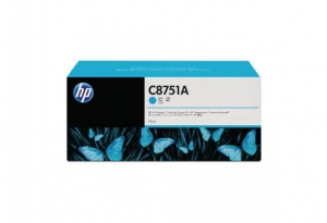  HP Ink Cartridge  CM8050/CM8060 C8751A Cyan, 775 ml