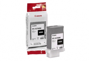  PFI-107MBK Canon 1iPF680/685/780/785, 130ml ()    6704B001