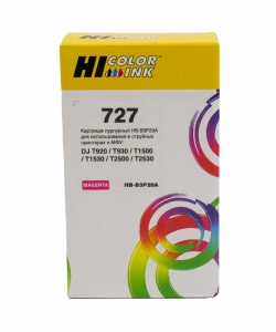  Hi-Black (B3P20A)  HP DJ T920/T1500, Magenta, 727, 130 