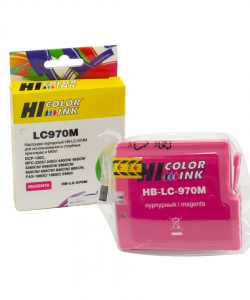  Hi-Black  Brother MFC-260c/235c/DCP-150c/135c, LC970M/LC1000M, magenta