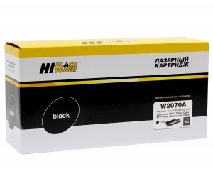 - Hi-Black (HB-W2070A)  HP CL 150a/150nw/MFP178nw/179fnw, 117A, Bk, 1K