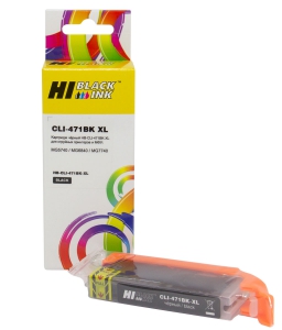  Hi-Black (CLI-471XLBK)  Canon CMG5740/MG6840/MG7740, Bk