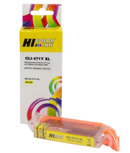  Hi-Black (CLI-471XLY)  Canon MG5740/MG6840/MG7740, Yellow