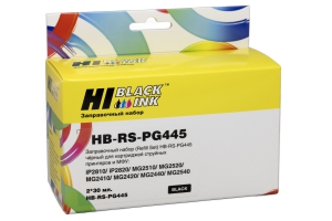 ����������� ����� Hi-Black ��� Canon Pixma MG2440/MG2540, �������� PG-445, Black, 60ml