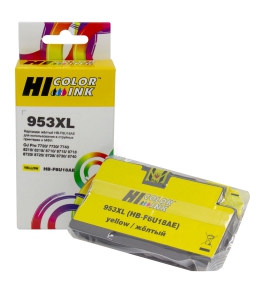  Hi-Black (HB-F6U18AE)  HP OJP 8710/8715/8720/8730/8210/8725 953XL, NEW, Y