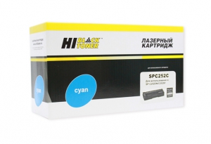  Hi-Black (HB-SPC252C)  Ricoh Aficio SPC252DN/C252SF/SPC262DNw/SPC262SFNw, C, 6K