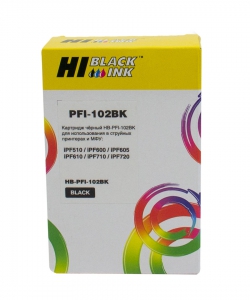  Hi-Black (HB-PFI-102Bk)  Canon IPF-510/600/710, Bk