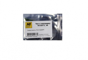 Чип Hi-Black к картриджу Kyocera FS-C1020MFP (TK-150), Y, 6K Чип Hi-Black к картриджу Kyocera FS-C1020MFP (TK-150), Y, 6K