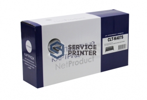 - NetProduct (N-CLT-K407S)  Samsung CLP-320/320n/325/CLX-3185, Bk, 1,5K