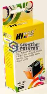  Hi-Black (HB-PGI-5Bk)  Canon PIXMA MP500/510/520/530, Bk