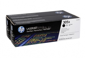  HP CLJ Pro 300 Color M351/Pro400ColorM451 (O) CE410XD, BK, 4K*2, 305X