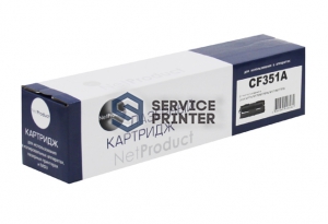 �����-�������� NetProduct (N-CF351A) ��� HP CLJ Pro MFP M176N/M177FW, C, 1K