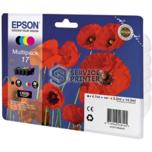  ( 4) Epson Expression Home XP-33/103/203/207 (O) C13T17064A10, BK,C,M,Y